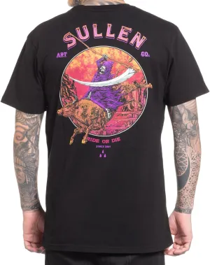 Sullen Men's Rodeo Reaper Artist Series Tattoo Lifestyle Graphic Premium Short Sleeve Tee