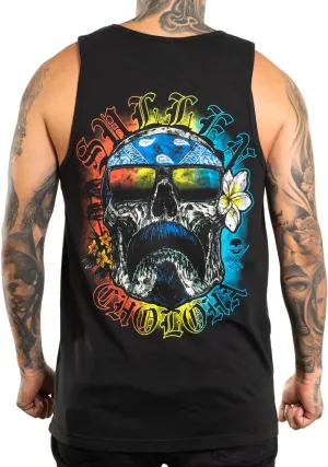 Sullen Men's Shaved Ice Tattoo Lifestyle Graphic Art Choloha Premium Sleeveless Tank Top
