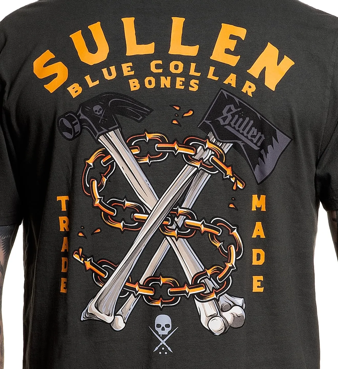 Sullen Men's Trade Made Tattoo Lifestyle Graphic Trademark Capsule Premium Short Sleeve Tee