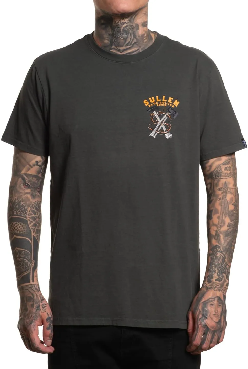Sullen Men's Trade Made Tattoo Lifestyle Graphic Trademark Capsule Premium Short Sleeve Tee
