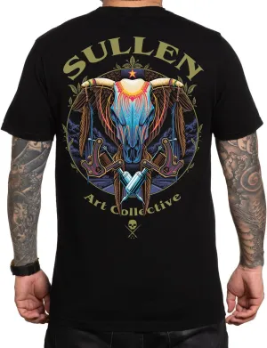 Sullen Men's War Paint Tattoo Lifestyle Graphic Wild West Capsule Premium Short Sleeve Tee