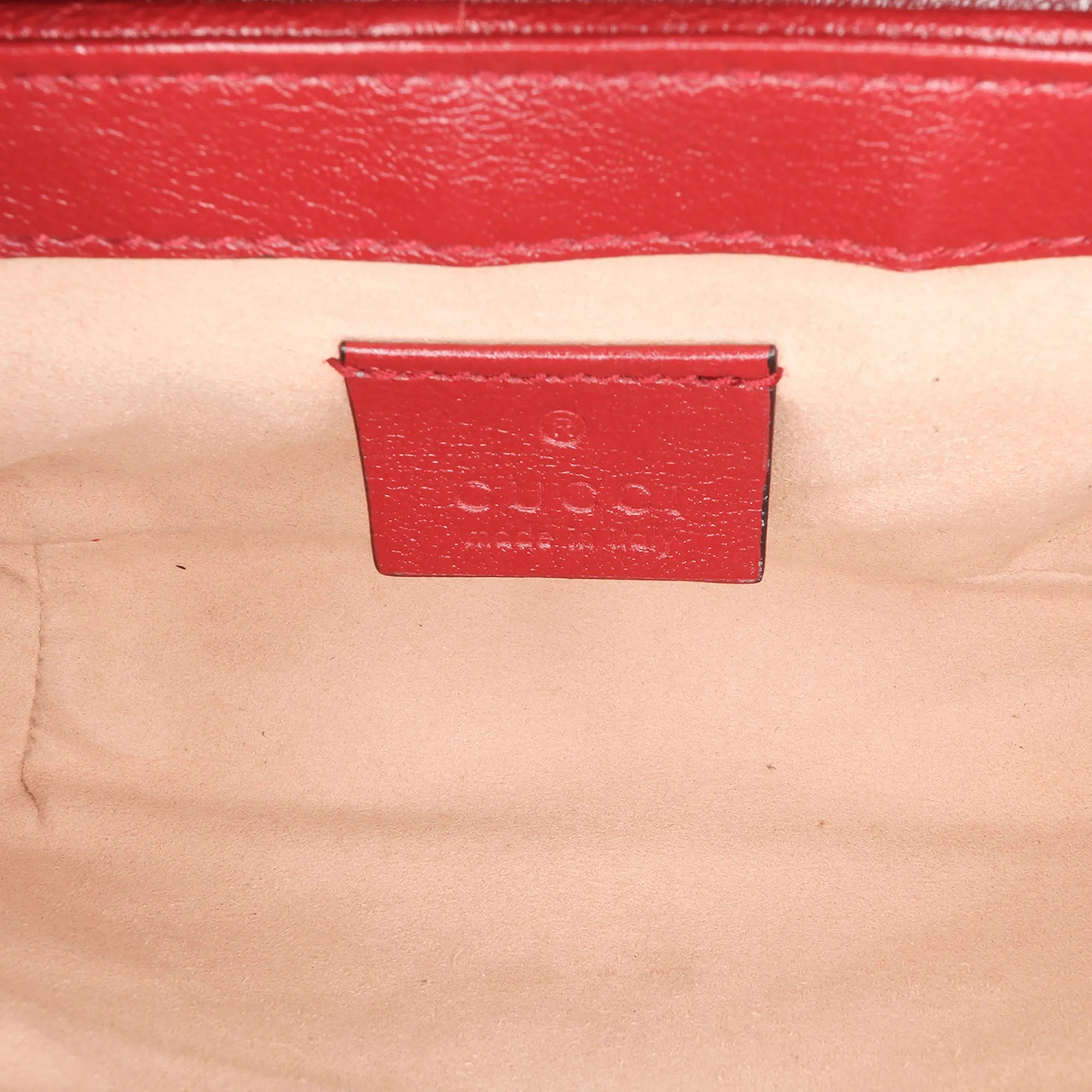 Super Mini GG Marmont Matelasse Leather Torchon Flap Crossbody