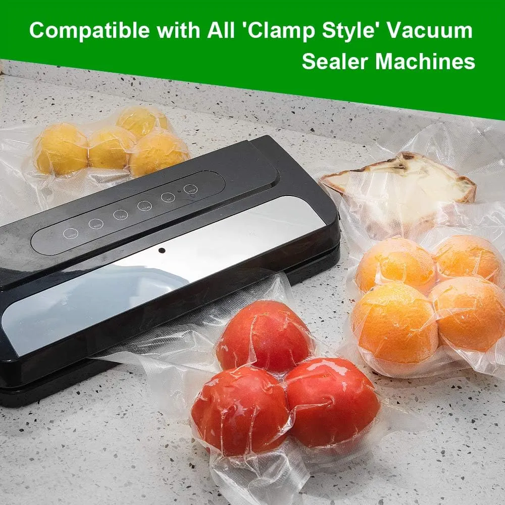 SurpOxyLoc 2 Pack 8x50 Vacuum Sealer Bags Rolls with BPA Free,Heavy Duty,Great for Sous Vide and Vac Seal storage