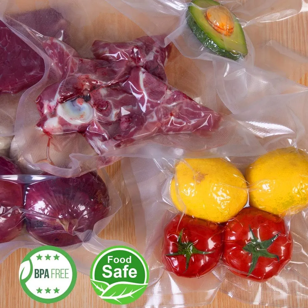 SurpOxyLoc 2 Pack 8x50 Vacuum Sealer Bags Rolls with BPA Free,Heavy Duty,Great for Sous Vide and Vac Seal storage