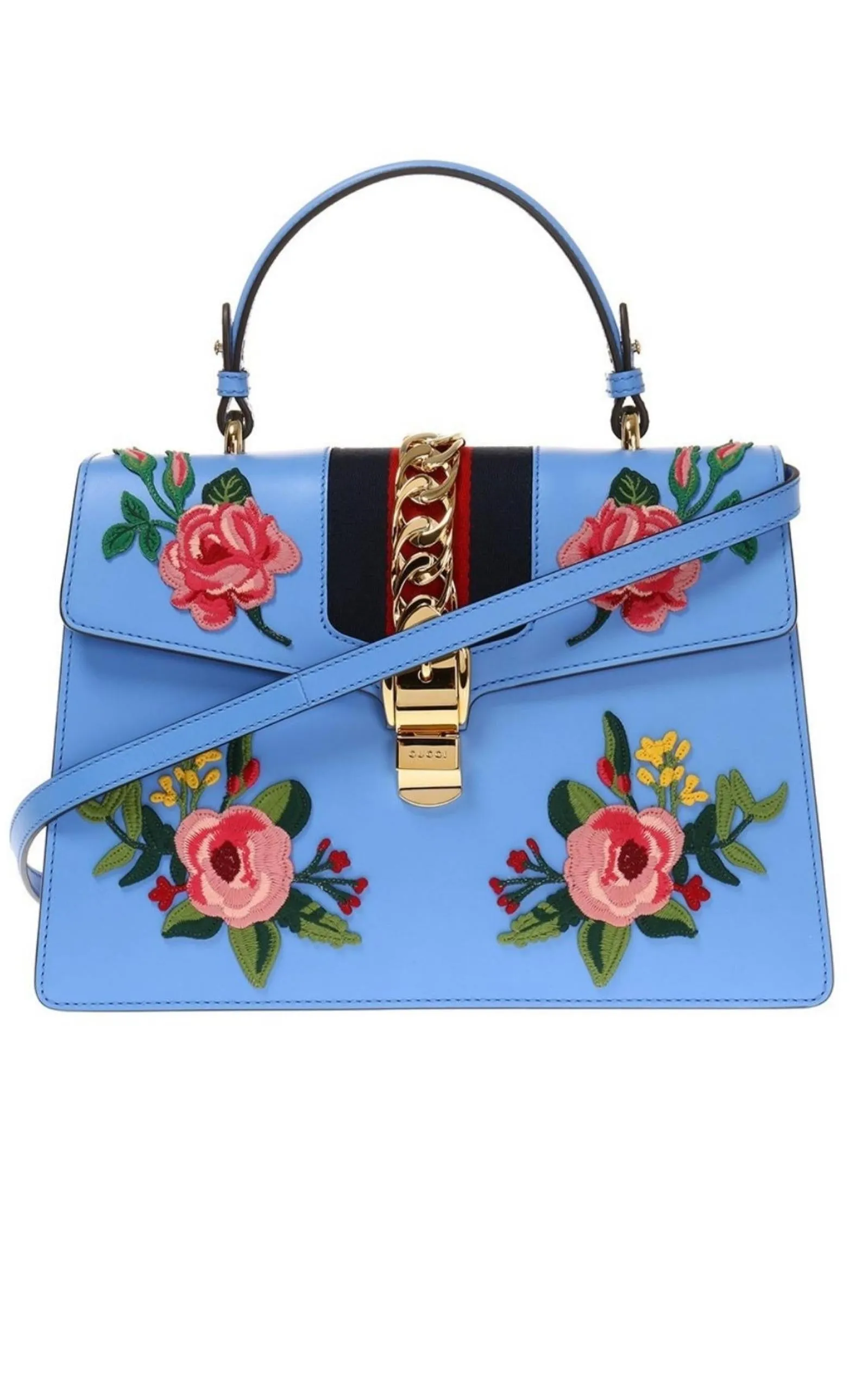 Sylvie Leather Shoulder Bag