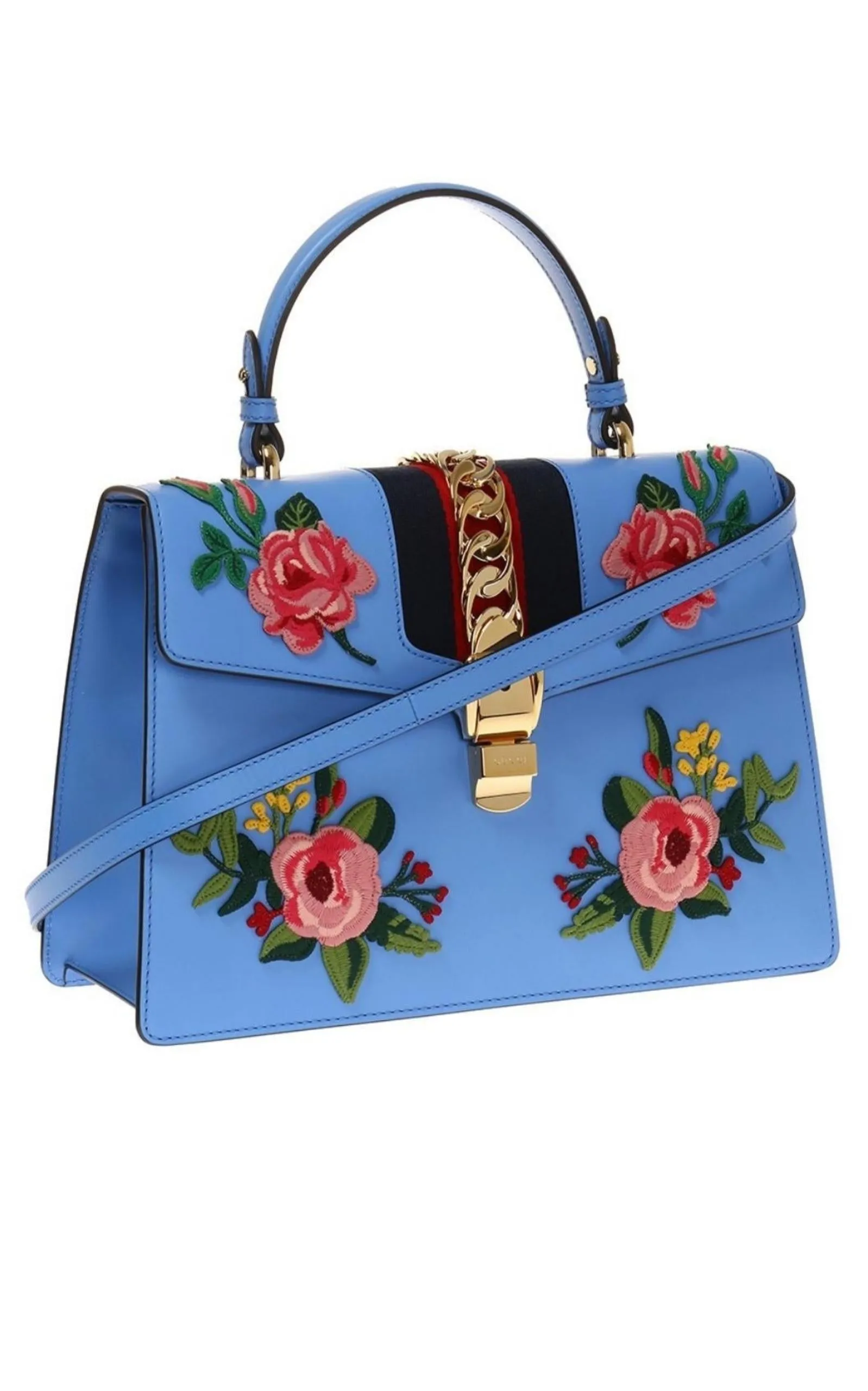 Sylvie Leather Shoulder Bag