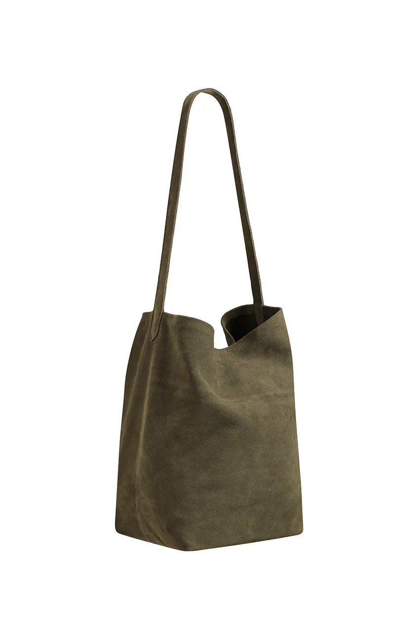 The Jones | Olive Suede