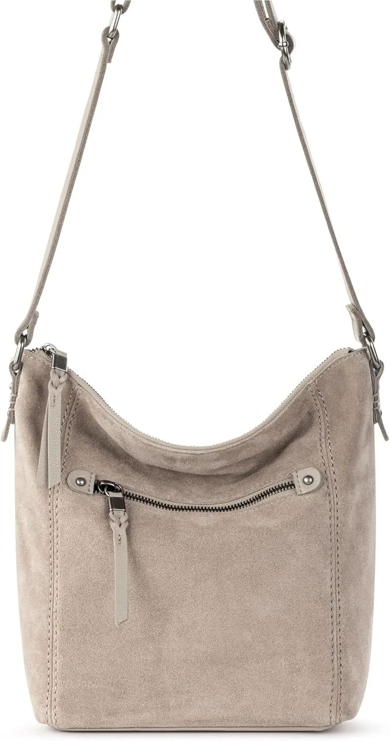 The Sak Ashland Crossbody Purse - Women's Leather Handbag For Everyday & Travel - Cross Body With Adjustable Shoulder Strap