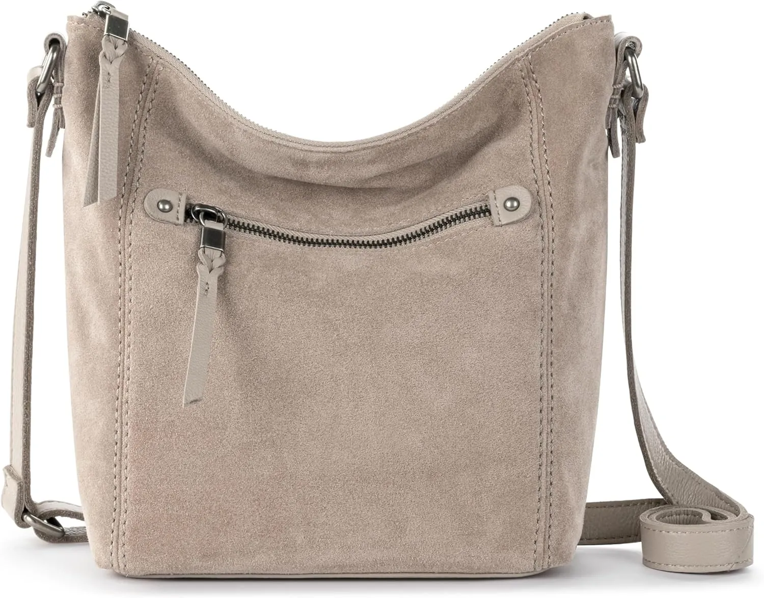The Sak Ashland Crossbody Purse - Women's Leather Handbag For Everyday & Travel - Cross Body With Adjustable Shoulder Strap