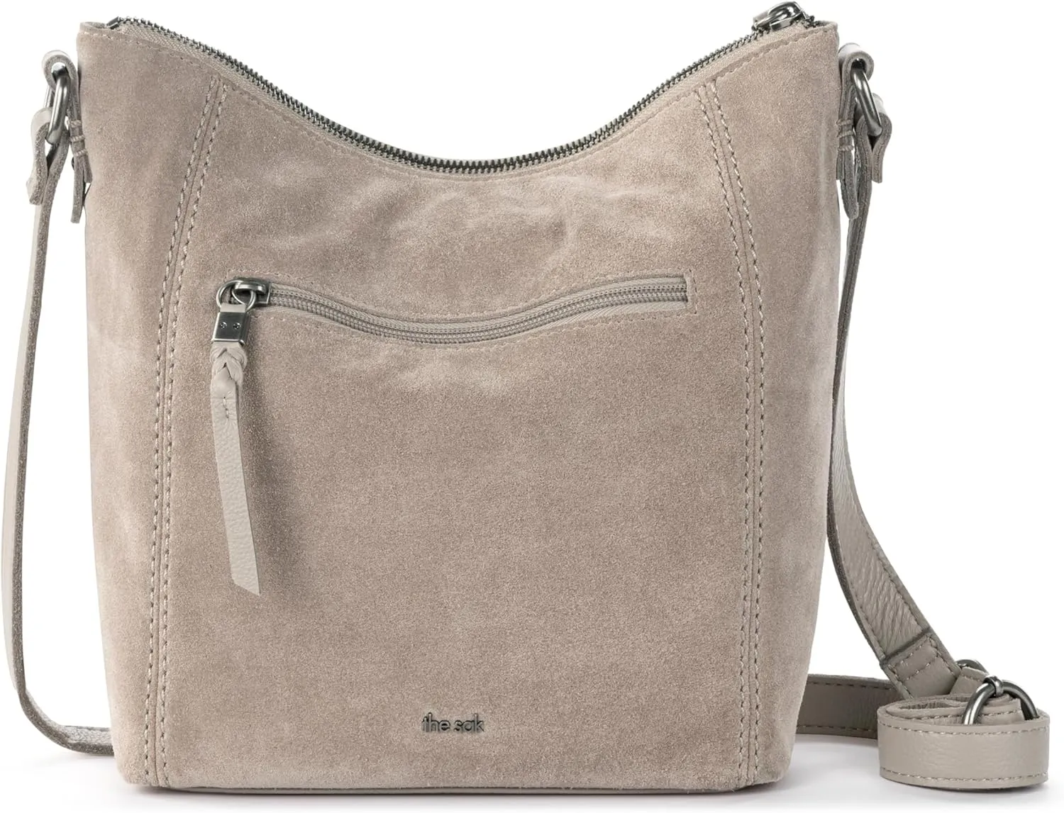 The Sak Ashland Crossbody Purse - Women's Leather Handbag For Everyday & Travel - Cross Body With Adjustable Shoulder Strap