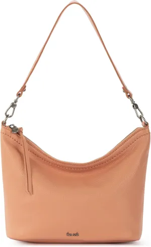 The Sak Jasmine Bucket Crossbody in Leather, Detachable Leather Shoulder Strap, Nectar