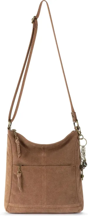 The Sak Lucia Leather Crossbody Purse - Premium Leather Women's Handbag for Everyday & Travel - Cross Body Bag With Zipper