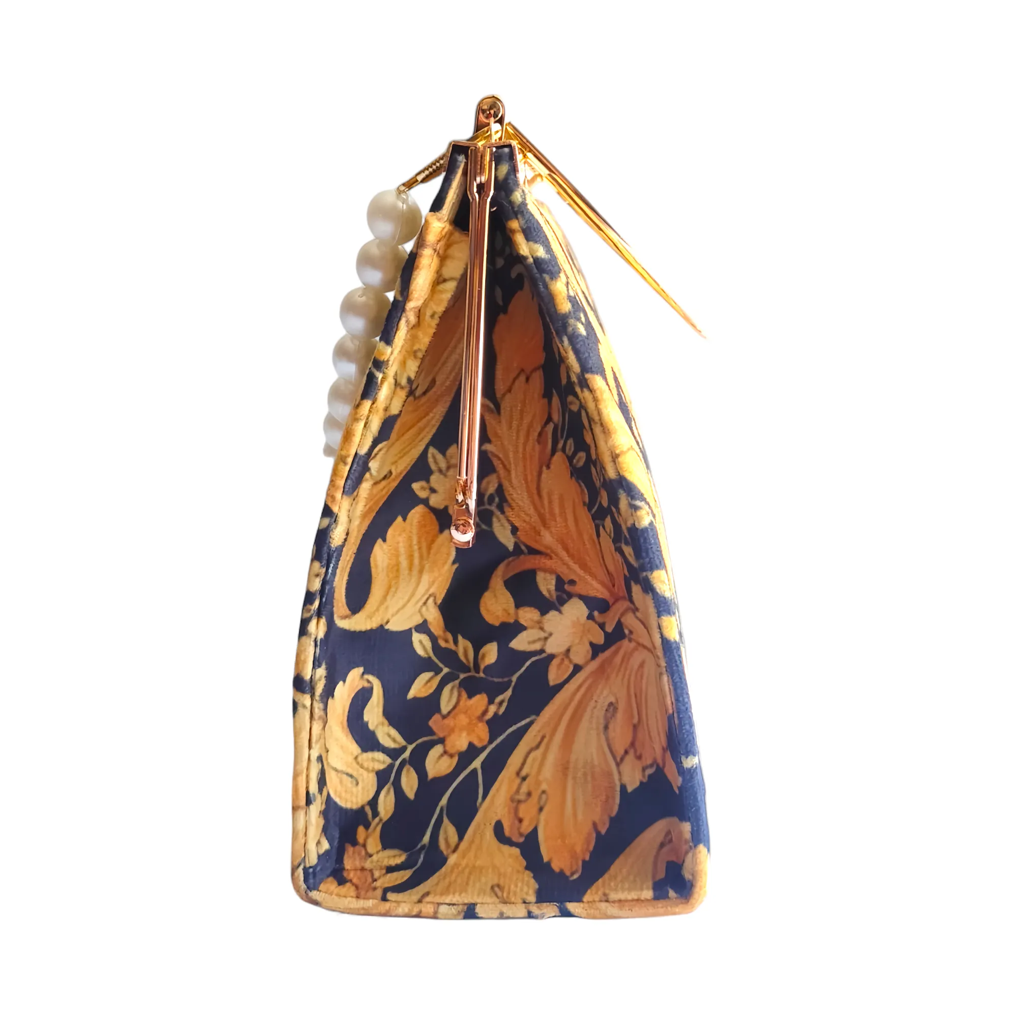 Titan Classic Ethnic velvet Style Top Handle Bag