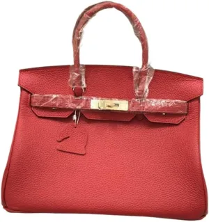 Tote Bag for Women Anti-Theft Leather, Organizer Compartments, Two Sizes and Four Colors