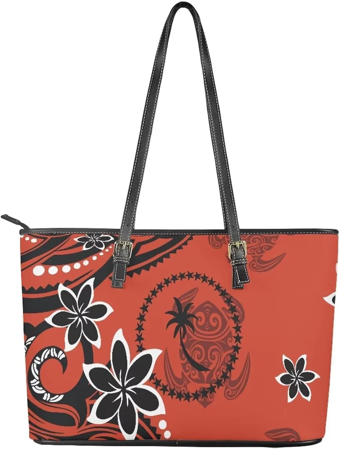 Tote Bag for Women,Work Tote Bags Large Laptop Tote Bag Waterproof Computer Leather Handbags Tribal Ethnic Purses