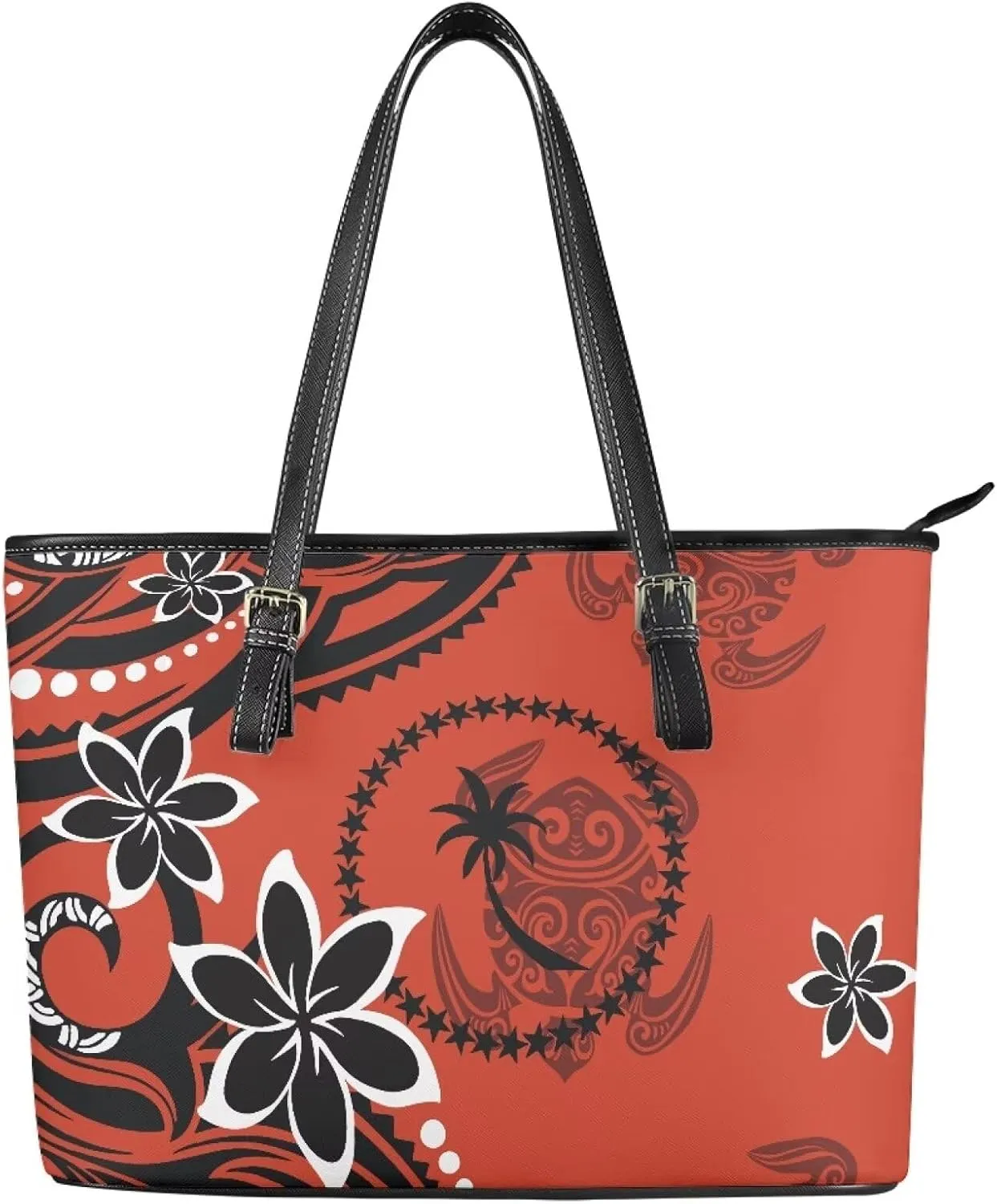 Tote Bag for Women,Work Tote Bags Large Laptop Tote Bag Waterproof Computer Leather Handbags Tribal Ethnic Purses