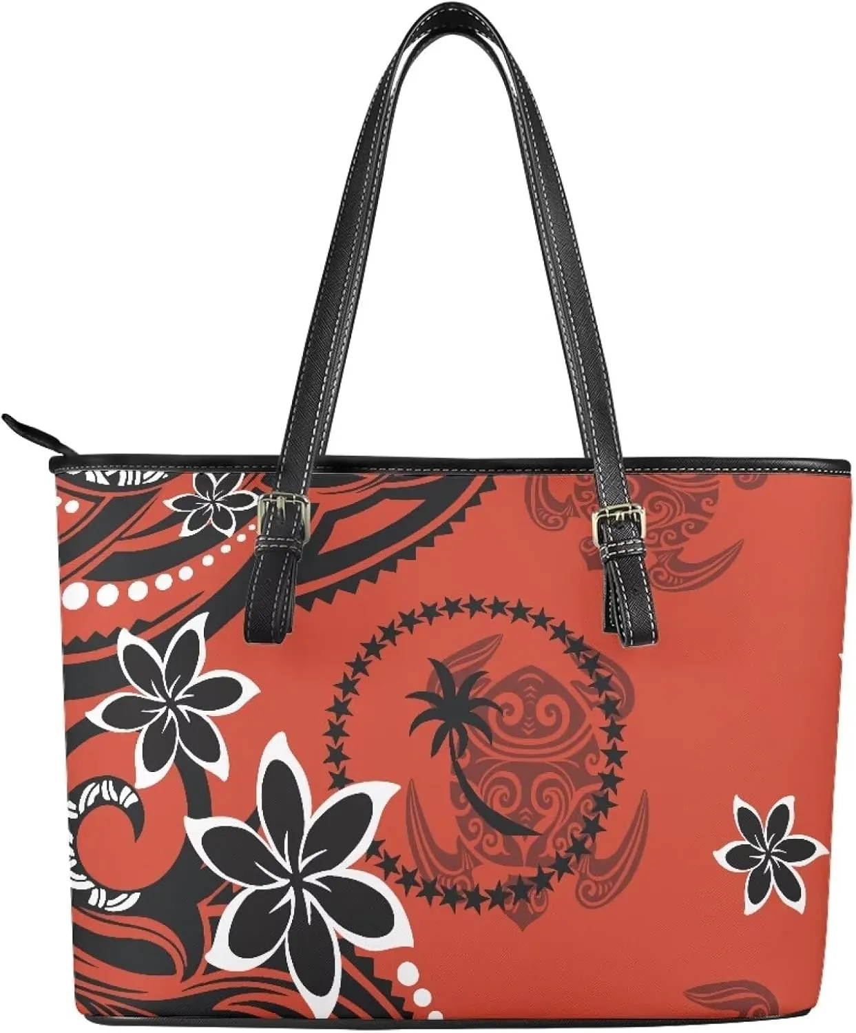 Tote Bag for Women,Work Tote Bags Large Laptop Tote Bag Waterproof Computer Leather Handbags Tribal Ethnic Purses