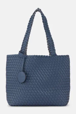 Tote Bag Geflochten - Orion Blue Antique Silver
