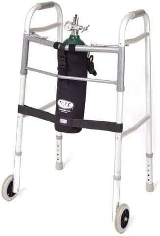 Tote Oxygen Tank Carrier Fits M6-Cylinder for Wheeled Walker, 1 Pound