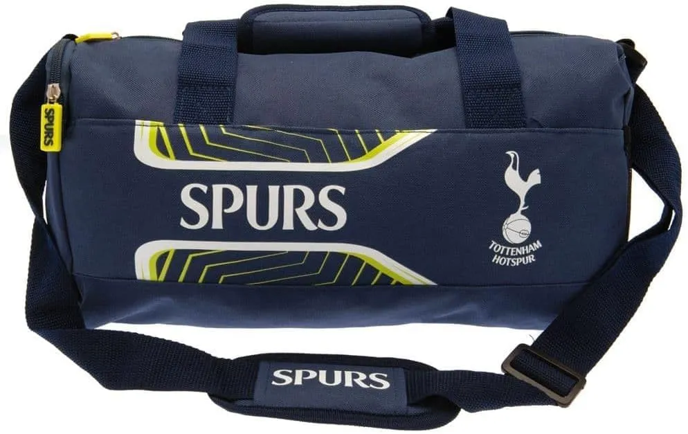 Tottenham Hotspur FC Flash Duffle Bag (One Size) (Navy Blue/White)