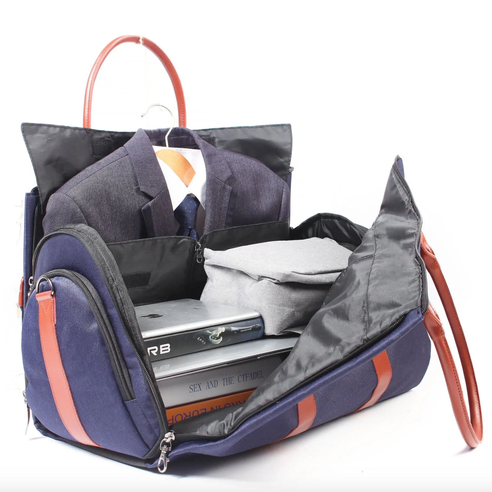 Travel Bags Waterproof Men's Leather Bags Hand Luggage Men Weekend Bag