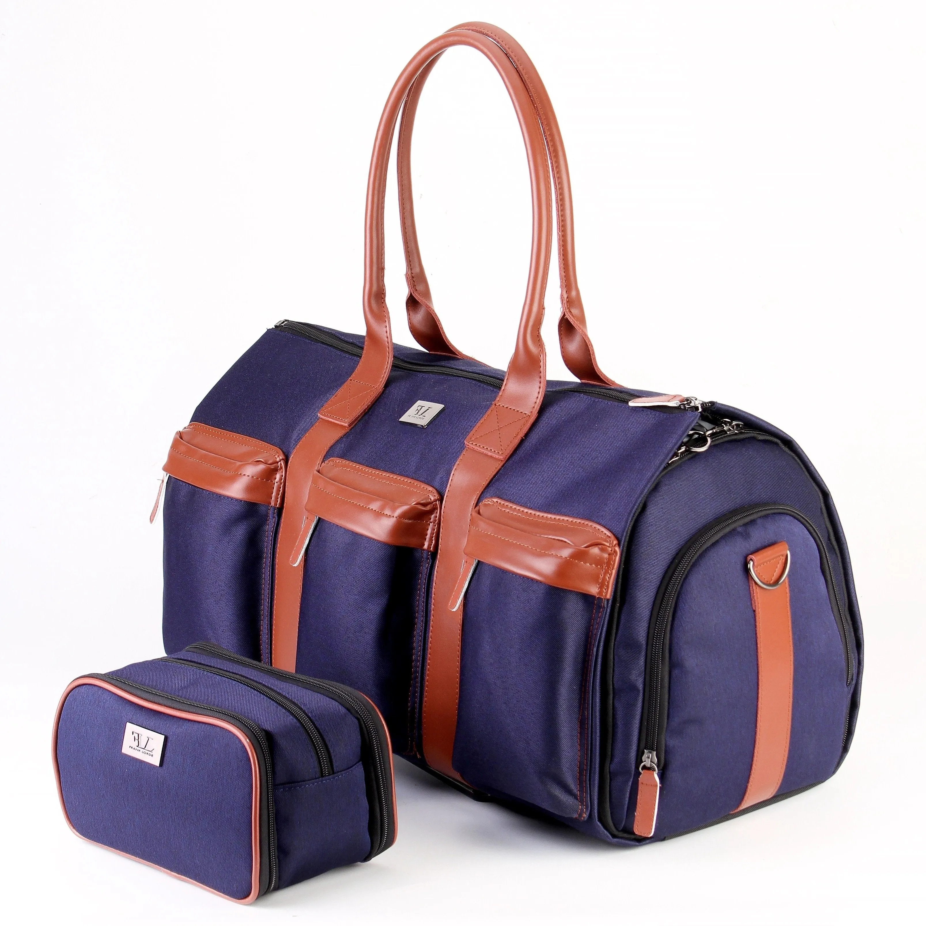 Travel Bags Waterproof Men's Leather Bags Hand Luggage Men Weekend Bag