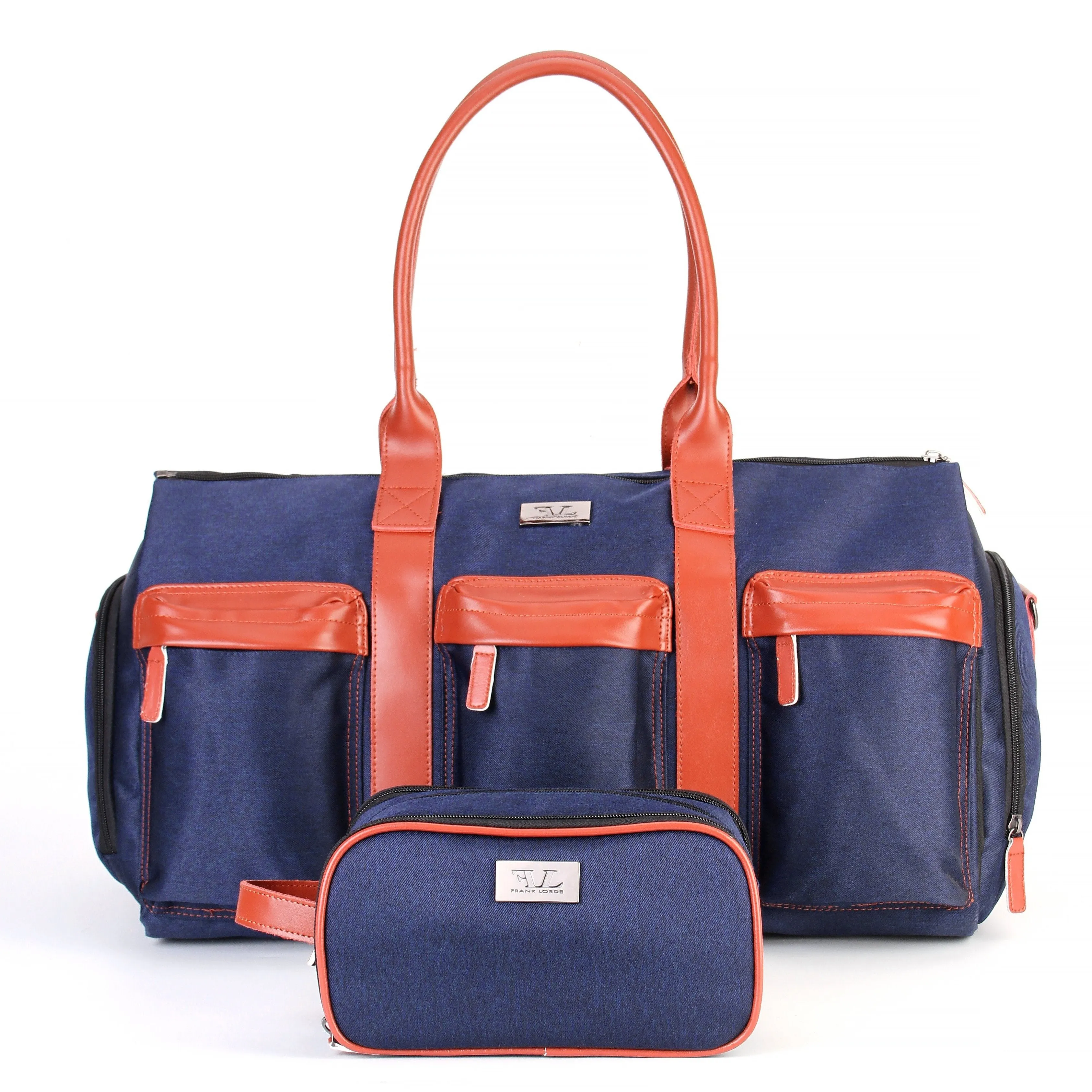 Travel Bags Waterproof Men's Leather Bags Hand Luggage Men Weekend Bag