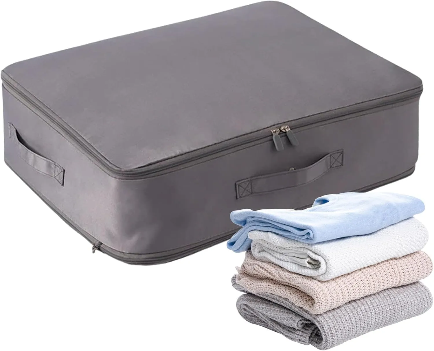 Travel Organizers - Suitcase Organizer, Packing Cube Set | Compression Zippered Cubes Bag Waterproof Luggage Storage Bags, Space Saving Containers Multipurpose Backpacking Suitcases for Travels