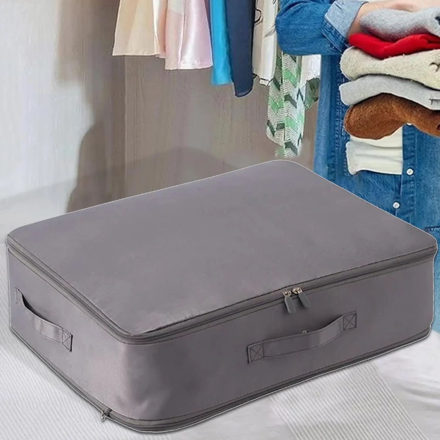 Travel Organizers - Suitcase Organizer, Packing Cube Set | Compression Zippered Cubes Bag Waterproof Luggage Storage Bags, Space Saving Containers Multipurpose Backpacking Suitcases for Travels