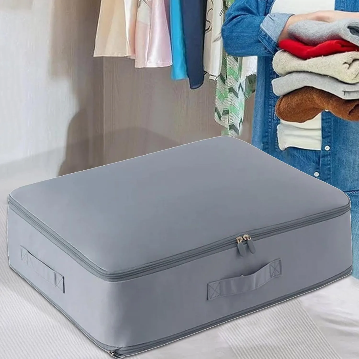 Travel Packing Bags - Clothing Organizer Cubes, Lightweight Packings Cube | Luggage Compartment Organizers Premium Suitcase Containers Bag Set, Luggage Suitcases Set for Travels Accessories in 4 Sizes