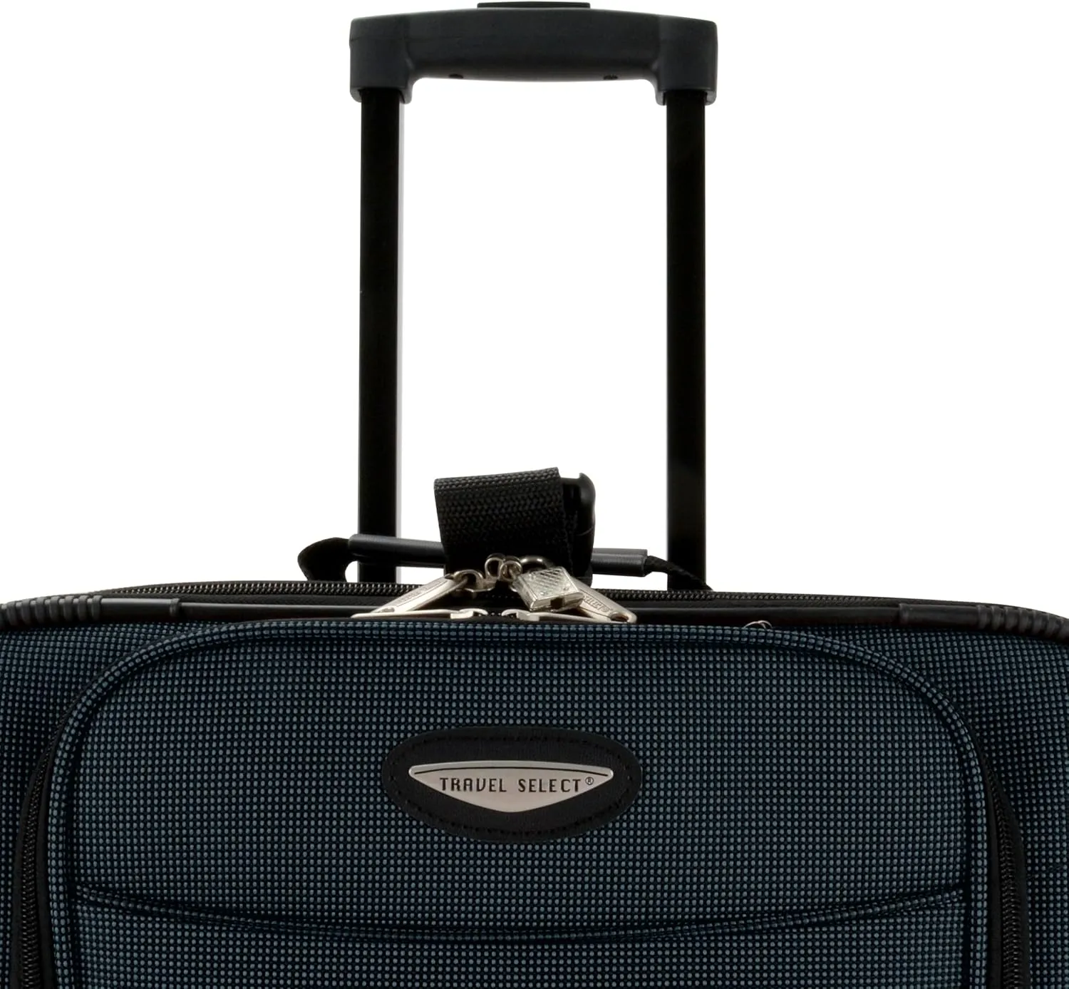 Travel Select Amsterdam Expandable Rolling Upright Luggage, Navy, 8-Piece Set