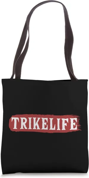 Trikelife Three-Wheeled Motorcycle Motorbike Triker Trike Tote Bag