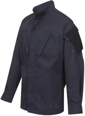 Tru-Spec 1282007 Tactical Response Uniform Shirt, Polyester Cotton Rip-Stop, XX-Large Regular, Navy