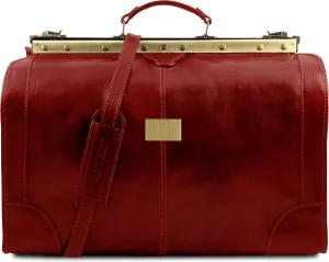 Tuscany Leather - Madrid - Gladstone Leather Bag - Large size Red - TL1022/4