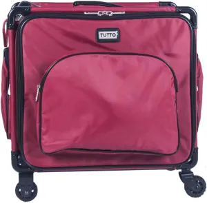 Tutto Serger Tote on Wheels (Cherry Red, 17")