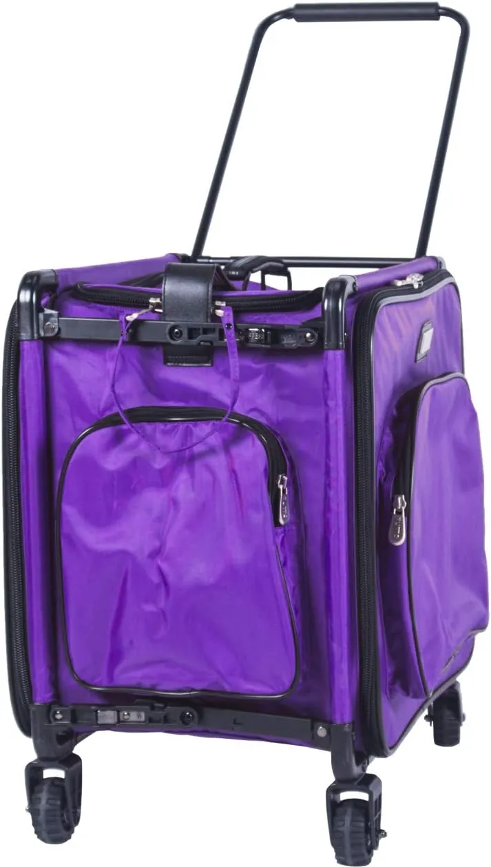 Tutto Serger Tote on Wheels (Purple, 17")