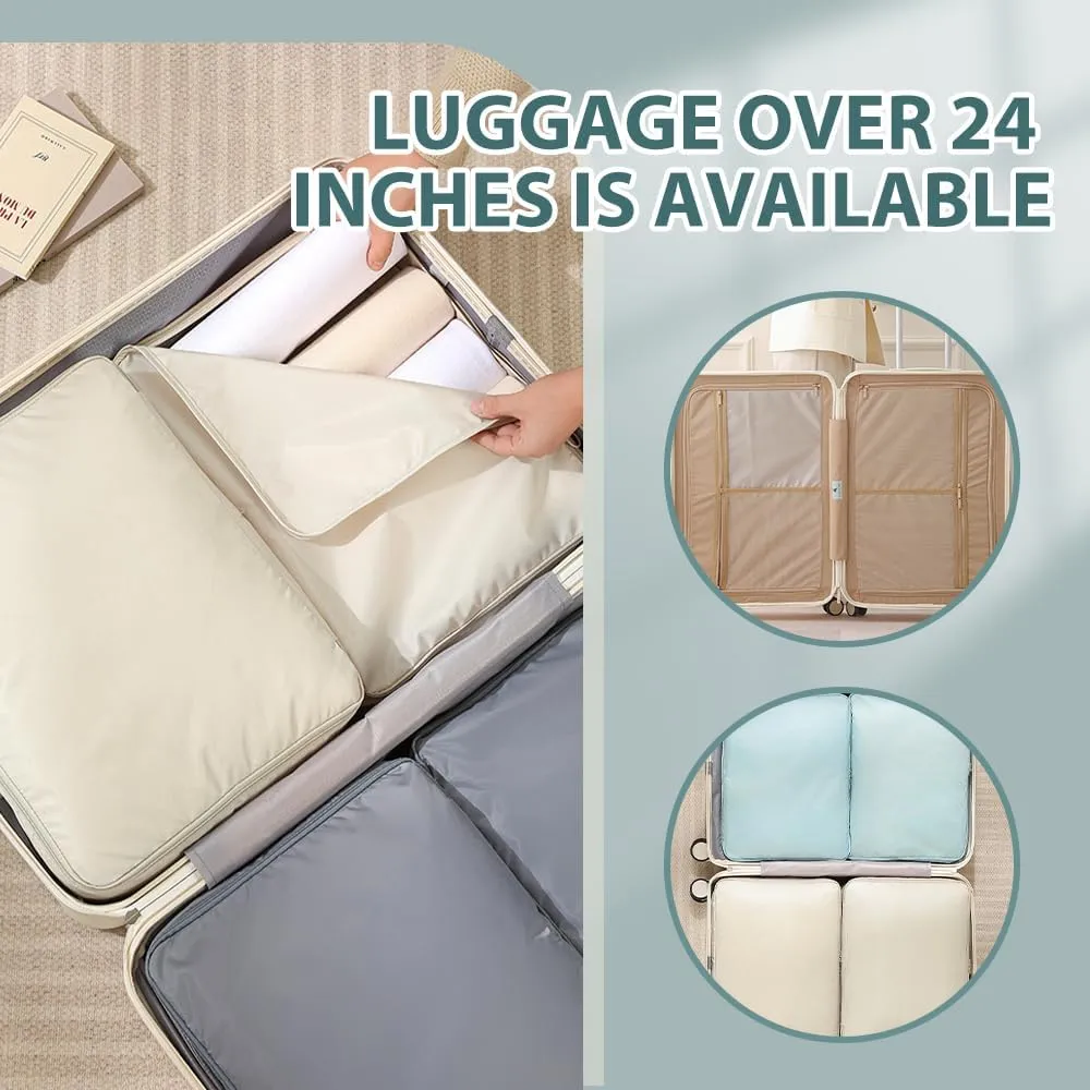 Ultra Space Saving Self Compression Organizer, 2025 New Space Saver Quilt Compression Storage Bag, Portable Space Saver Storage Packing Bags for Comforters, Blankets, Bedding (Pink, XL - 54*42*50 cm)