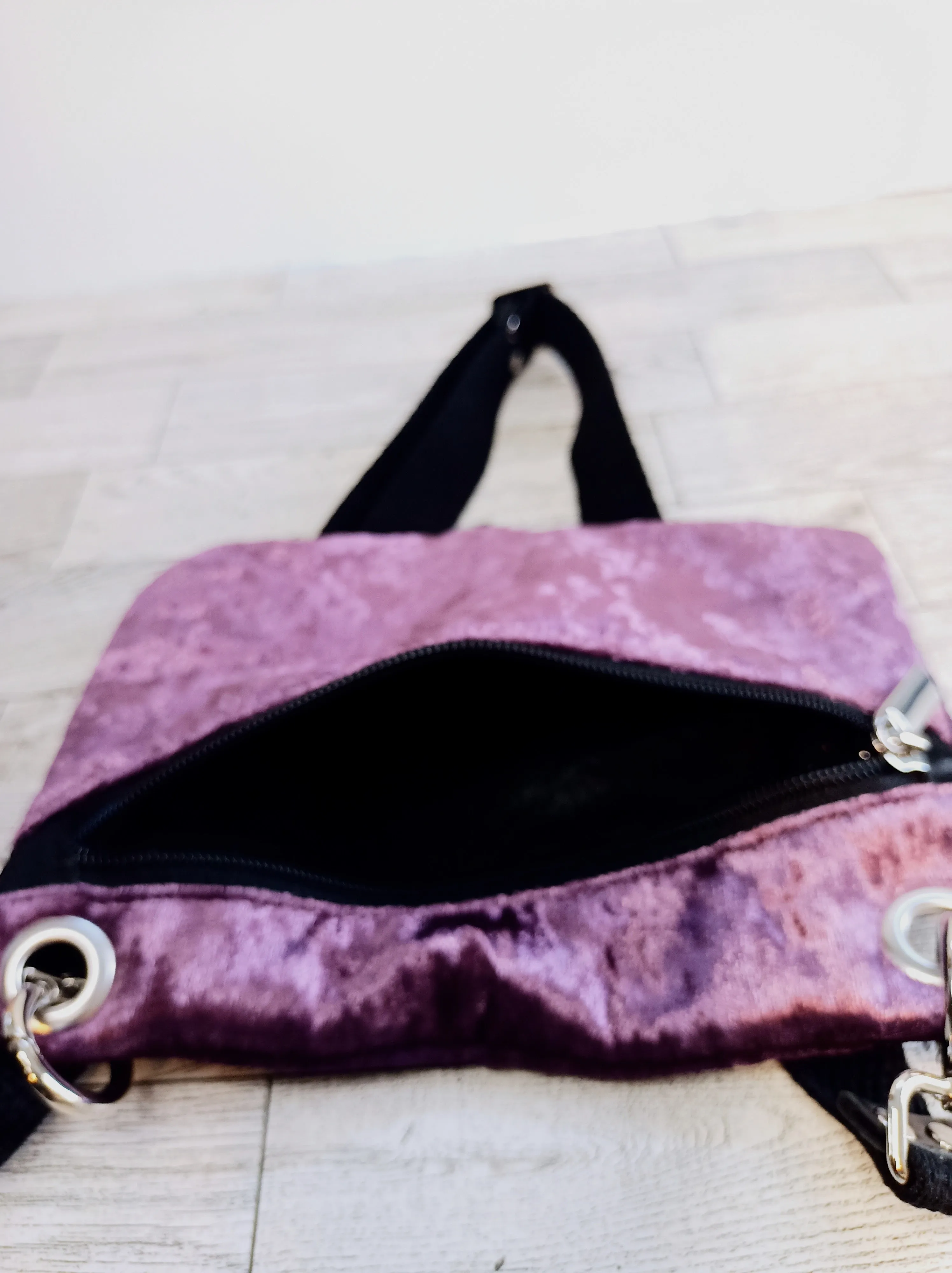 Upcycled Fanny Pack Crossbody Bag