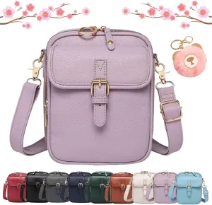 Urvashi Crossbody Leather Bag, Collaboraten Crossbody Leather Bag, Vintage Anti Theft Shoulder Bag with 10 Card Slot