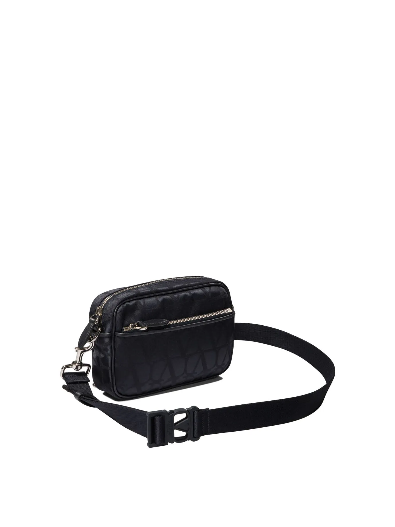 Valentino Crossbody Bag In Toile Iconographe Technical Fabric