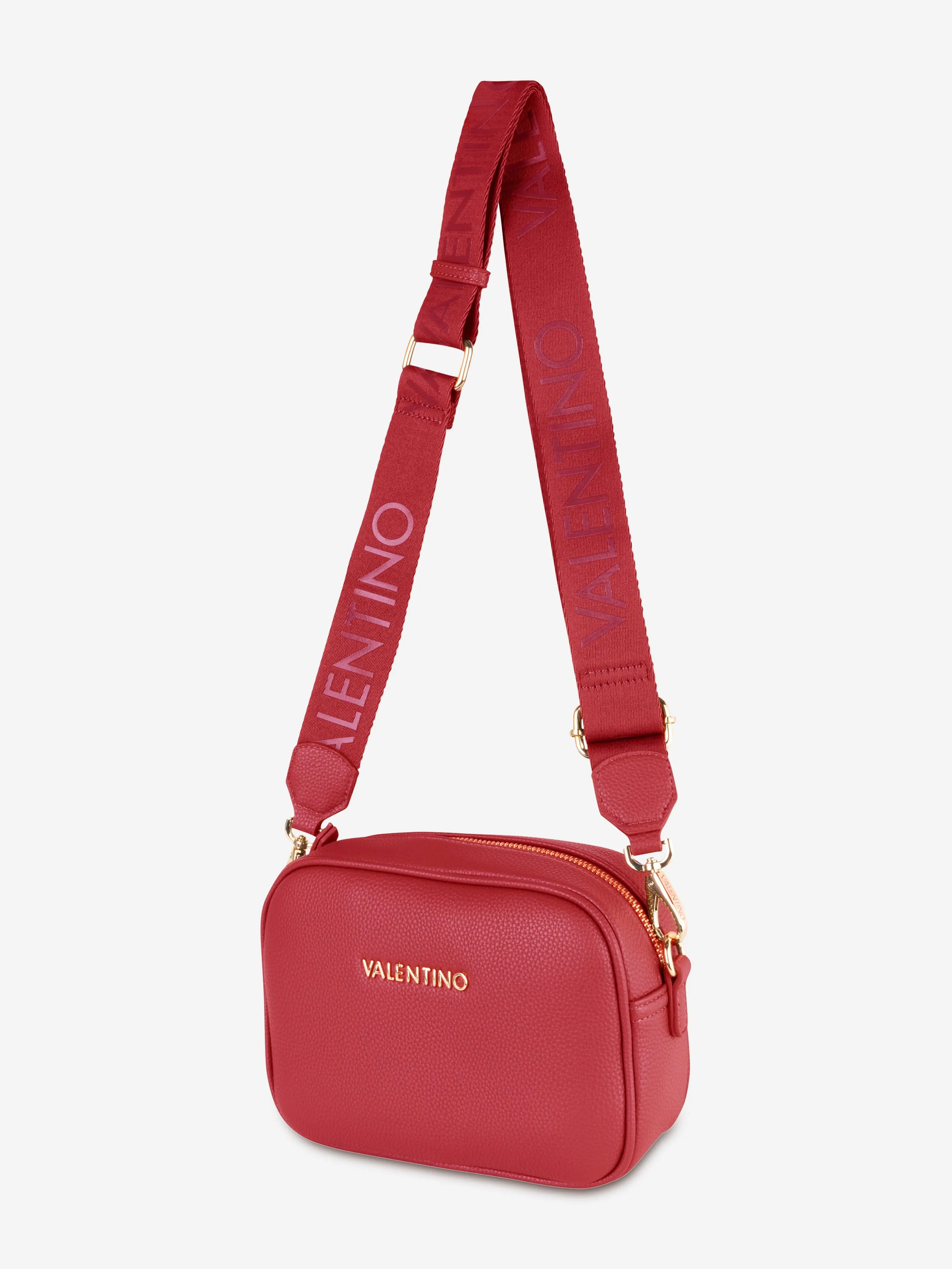 Valentino Never Crossbody Bag in Red (20.5cm)