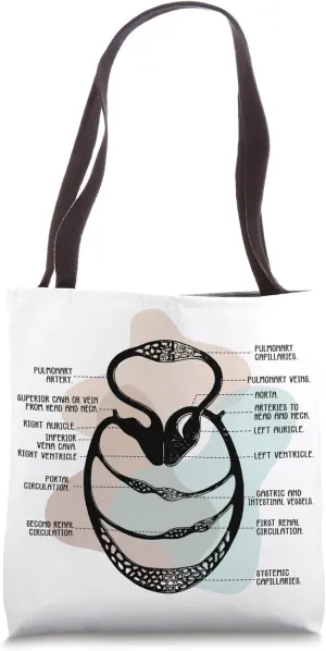 Vascular Compression Syndrome Vascular System Anatomy Tote Bag