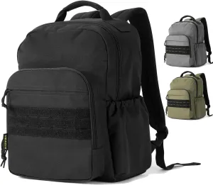 VEAGIA Tactical Travel Laptop Backpack For Men Large Heavy Duty Work Backpack Airline Approved Hiking Waterproof Backpack