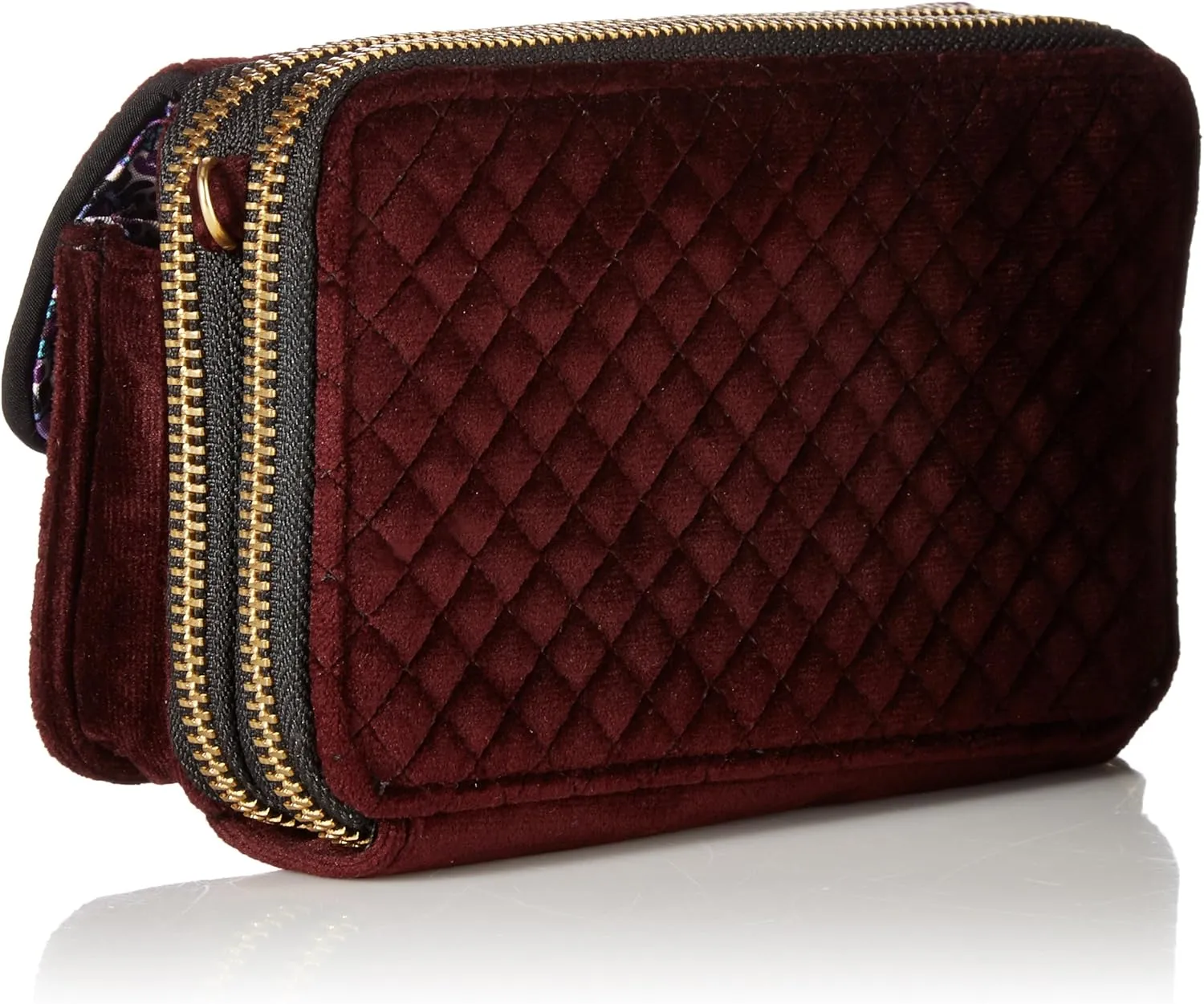 Vera Bradley Iconic RFID All in One Crossbody/Wristlet/Shoulder Bag, Velvet
