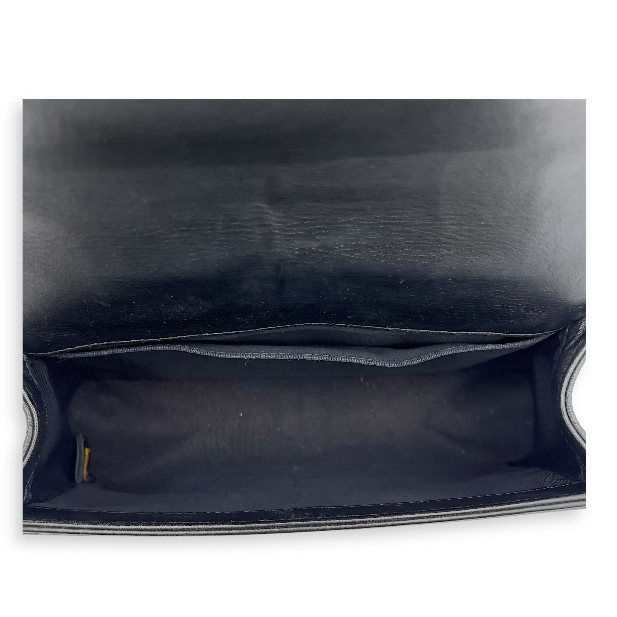 Virtual Shoulder Old hardware Lambskin, Medium Black Bag Ruthenium Boy Wholesale in