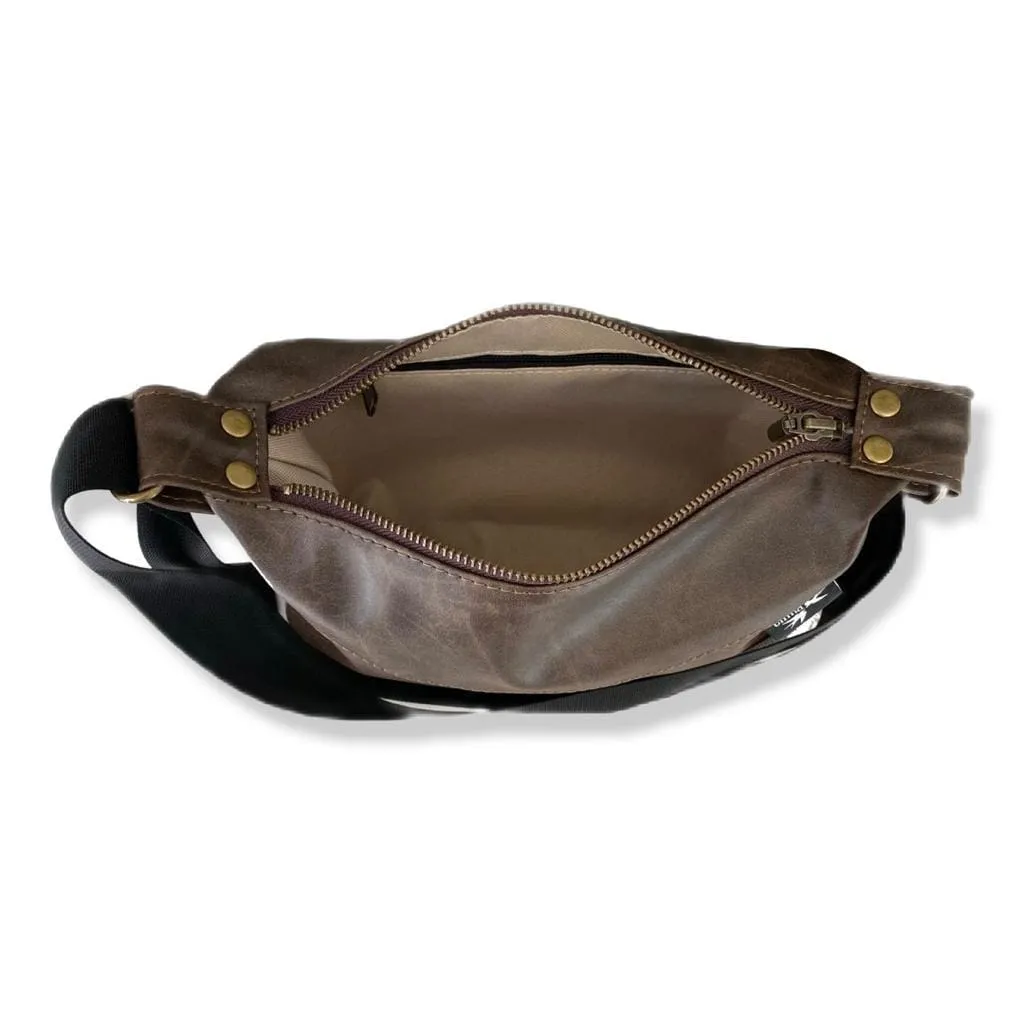 Vital Side Bag with Velvet Accents