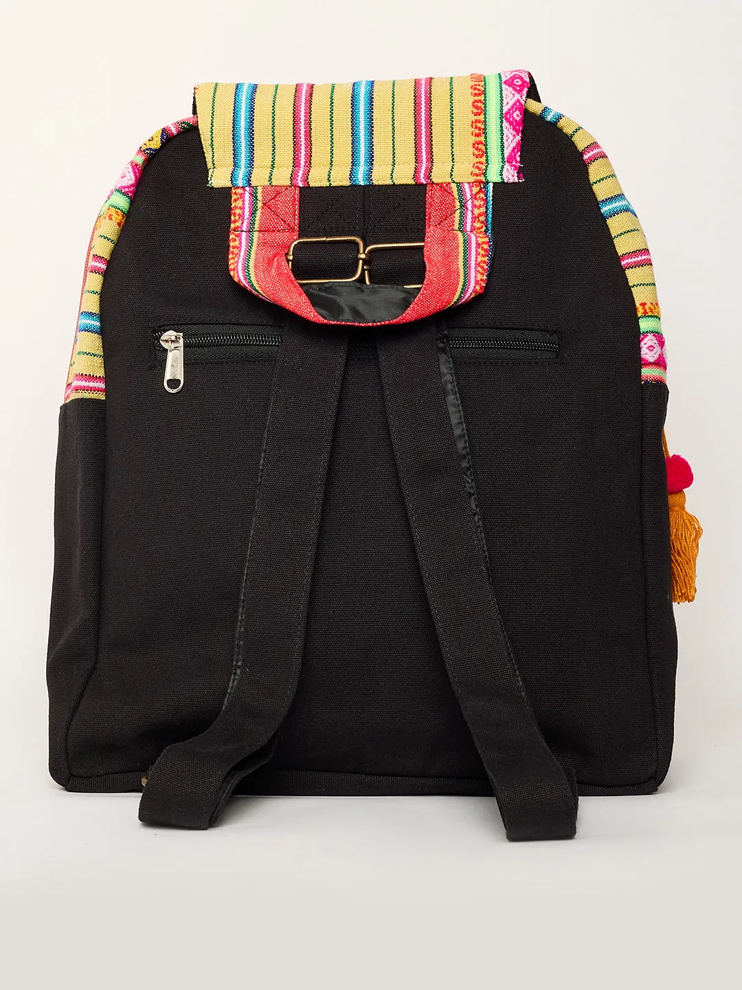 Vivid Rope Flap Bagpack
