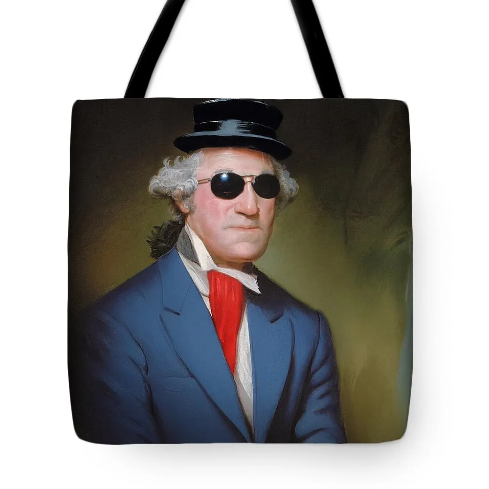 Washington Top Hat - Tote Bag
