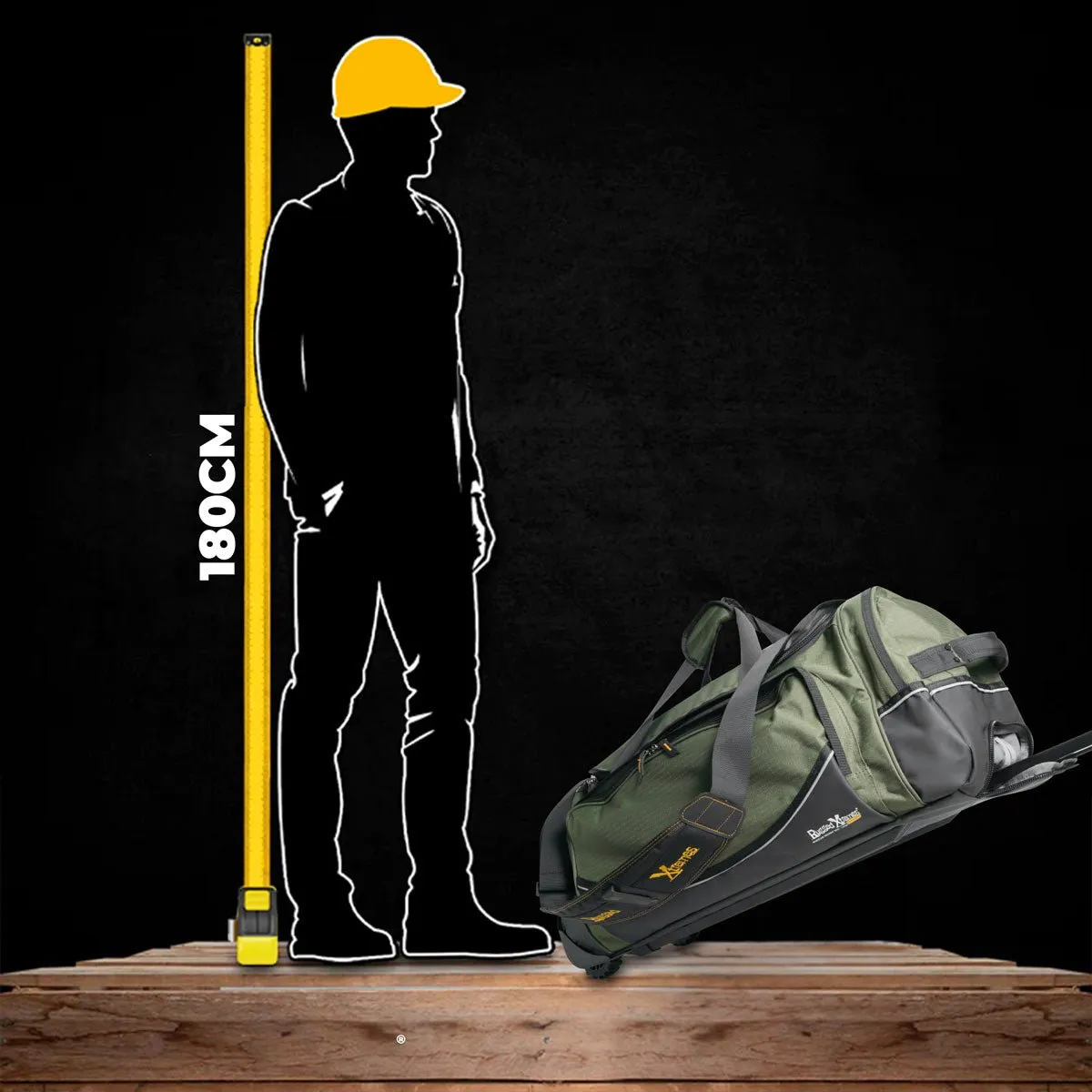 Wheeled FIFO Transit Bag - Canvas