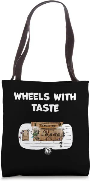 Wheeled Restaurant funny Food truck lover quote street food Tote Bag